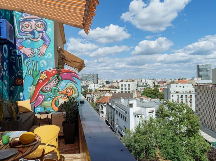 Ferienwohnung Terrasse Des Plongeurs Bukarest Exterior foto