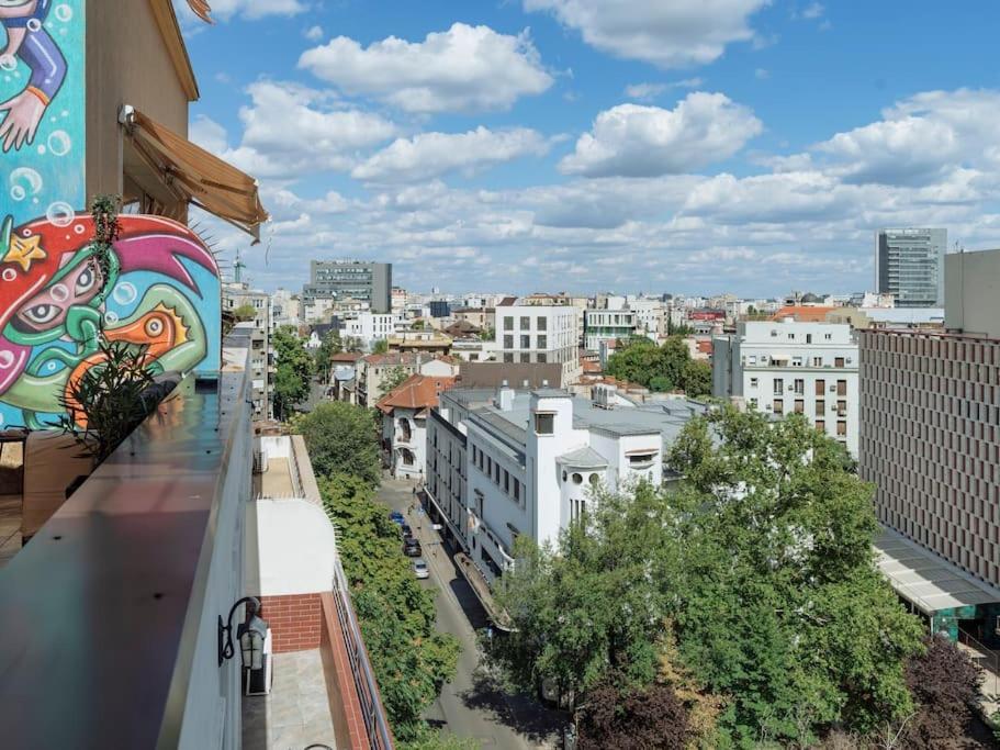 Ferienwohnung Terrasse Des Plongeurs Bukarest Exterior foto